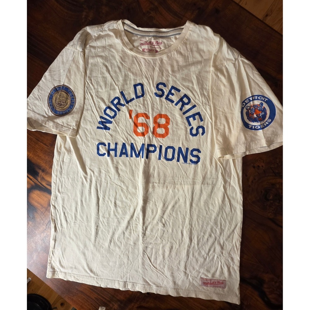 Mitchell & Ness Detroit Tigers World Series Civic Baseball Collector Vintage